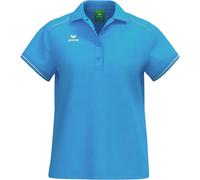 Erima CMPT Poloshirt Damen - curacao/weiß - 38