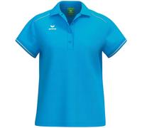 Erima CMPT Poloshirt Damen - curacao/weiß - 38
