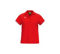 Erima CMPT Poloshirt Damen - rot/weiß - 44