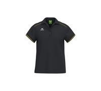 Erima CMPT Poloshirt Damen - schwarz/gelb - 36