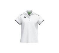 Erima CMPT Poloshirt Damen - weiß/schwarz - 44