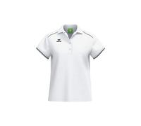 Erima CMPT Poloshirt Damen - weiß/schwarz - 46