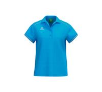 erima CMPT Poloshirt Damen curacao/weiß 46