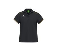 Erima CMPT Poloshirt Damen - schwarz/gelb - 36