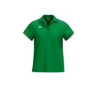 erima CMPT Poloshirt Damen smaragd/weiß 42