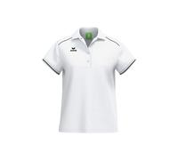 Erima CMPT Poloshirt Damen - weiß/schwarz - 38