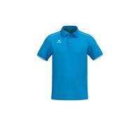 Erima Herren CMPT Pique´ Poloshirt (2112515), Curacao/weiß, L