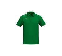Erima CMPT Poloshirt Herren - smaragd/weiß - 3XL