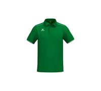 Erima CMPT Poloshirt Herren - smaragd/weiß - M