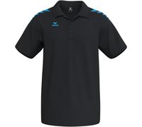 Erima Poloshirt CMPT 3 Wings – schwarz/curacao – Herren 2XL