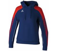 Erima Evo Star Kapuzensweat Damen - new navy/rot - 34