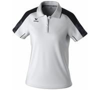 Erima Poloshirt Evo Star Damen Kurzarm Weiß/Schwarz Größe 36
