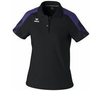 erima EVO STAR Poloshirt Damen schwarz/ultra violet 40