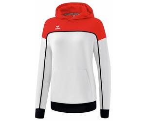 erima Damen Kapuzenpullover Change 1072315 42 Weiß/Rot/Schwarz