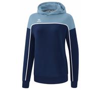 erima Damen Kapuzenpullover Change 1072317 34 New Navy/Faded Denim/Weiß