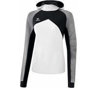erima Damen Kapuzenpullover Premium One 2.0 1071819 34 weiß/schwarz/weiß