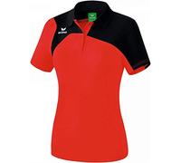 Erima Damen Polo Club 1900 2.0 Polo, rot/schwarz, 34, 1110701