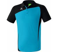 Erima Damen Poloshirt Club 1900, Curacao/schwarz, 40, 111347