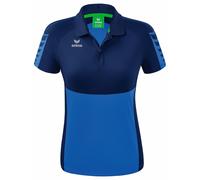 erima Damen Poloshirt Six Wings 1112213 34 New Royal/New Navy