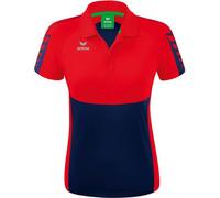 Erima Six Wings Poloshirt Damen - new navy/rot - 40