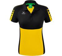 Erima Six Wings Poloshirt Damen - gelb/schwarz - 40