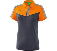 Erima Squad Poloshirt Damen new orange/slate grey/monument grey 40