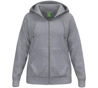 erima Damen Sweatjacke TS Hoody Jacket 2072555 38 Grau Melange