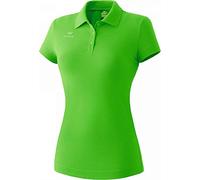 Erima Damen Teamsport Poloshirt | Klassisches Baumwoll-Poloshirt für jede Gelegenheit. taillierter Damenschnitt hochwertiges Polohemd mit Ripp-Kragen Gewicht c