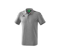 erima Herren Poloshirt Essential 5-C Poloshirt 2111907 M Grau Melange/Schwarz
