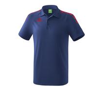 erima Herren Poloshirt Essential 5-C Poloshirt 2111906 S New Navy/Rot