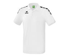 erima Essential 5-C Poloshirt white/black 128