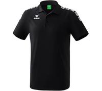 Erima Essential 5-C Poloshirt Black/white XXL