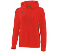 Erima Essential Team Kapuzensweat | rot | Damen | 44 | 2072214 44