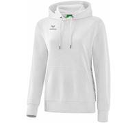 erima Damen Kapuzenpullover Essential Team 2072216 40 Weiß/Monument Grey