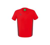 Erima Essential Team T-Shirt Kinder rot/slate grey 140