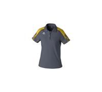 erima EVO STAR Poloshirt Damen slate grey/gelb 40