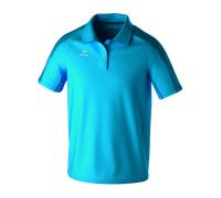 erima EVO STAR Poloshirt curacao/mykonos 4XL