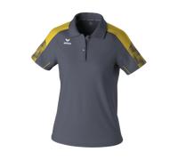 erima EVO STAR Poloshirt Damen slate grey/gelb 34