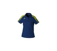 Erima Damen EVO Star Polo Shirt (1112420), New Navy/Lime, 38