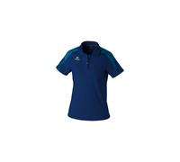 Erima Evo Star Poloshirt Damen - new navy/mykonos blue - 36