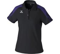 erima EVO STAR Poloshirt Damen schwarz/ultra violet 40