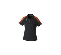 Erima EVO STAR Poloshirt Damen schwarz/orange 42
