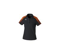 Erima EVO STAR Poloshirt Damen schwarz/orange 44