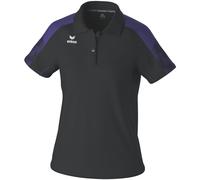 erima EVO STAR Poloshirt Damen schwarz/ultra violet 44