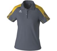 Erima Poloshirt EVO Star Damen Slate Grey/Gelb Größe 42