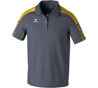 erima EVO STAR Poloshirt slate grey/gelb 4XL