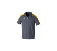 Erima EVO STAR Poloshirt Herren slate grey/gelb XXXL