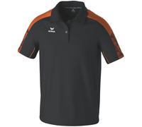 erima EVO STAR Poloshirt schwarz/orange 3XL