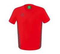 Erima Essential Team T-Shirt Kinder rot/slate grey 164