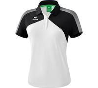 ERIMA Fußball - Teamsport Textil - Poloshirts Premium One 2.0 Poloshirt Damen Hell (1111811) 38 white/black/white
